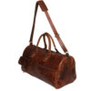 Leather Brown Duffle Bag